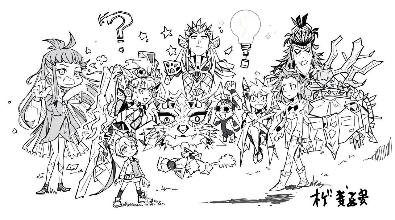 粉丝为偶像新剧画同人作品，质量高被官方转发